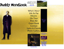 Tablet Screenshot of buddymondlock.com